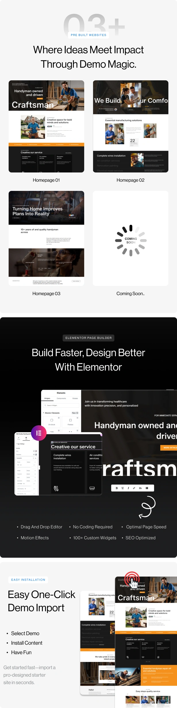 Handsy - Handyman Renovation Services WordPress Theme