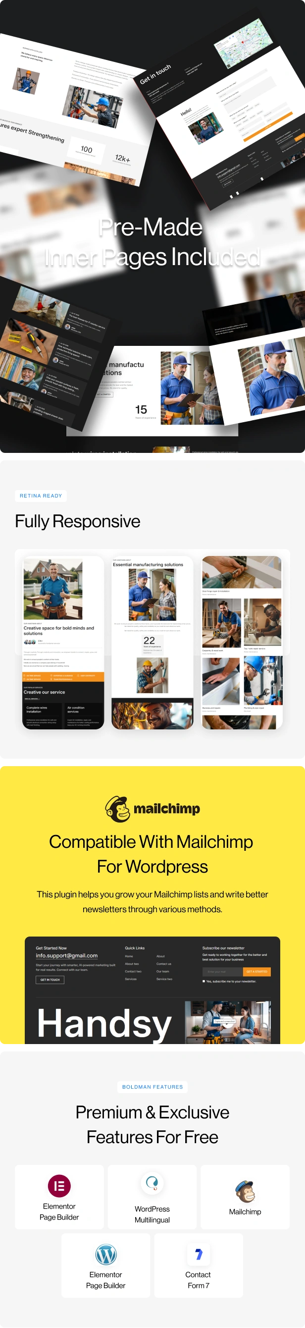 Handsy - Handyman Renovation Services WordPress Theme